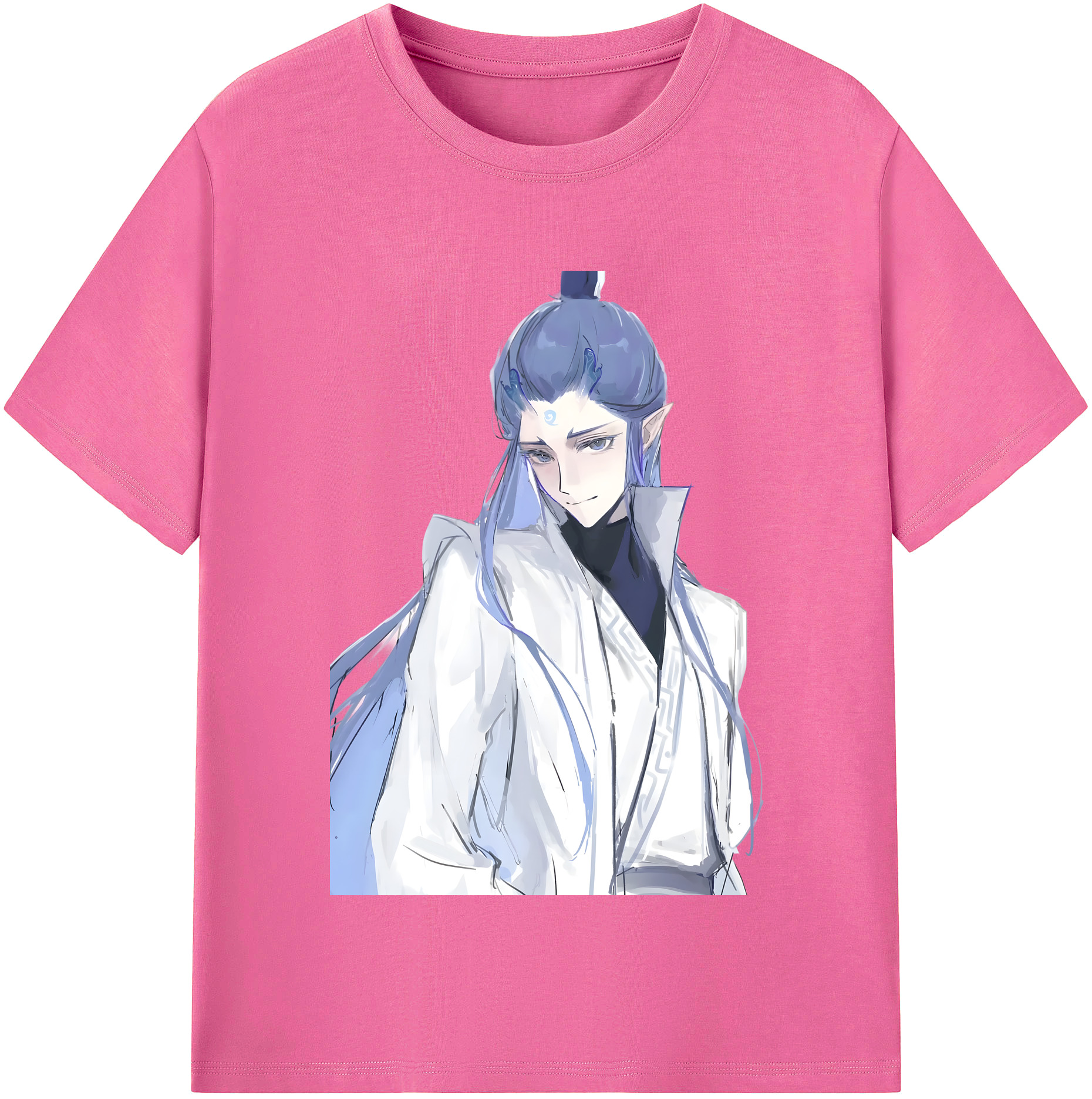 （画像用） Ne Zha 2 ナタ 魔童の大暴れ レディースカジュアルプリントTシャツ（綿100％）